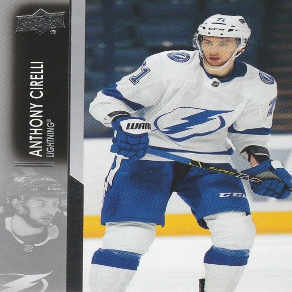 Anthony Cirelli Tampa Bay Lightning NHL Hockey Card Collection - 5 Card Set - Picture 5 of 6
